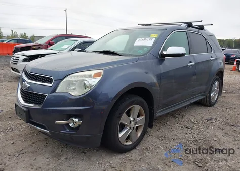 2013 Chevrolet Equinox Ltz from USA, damaged, VIN 2GNALFEK2D6378320